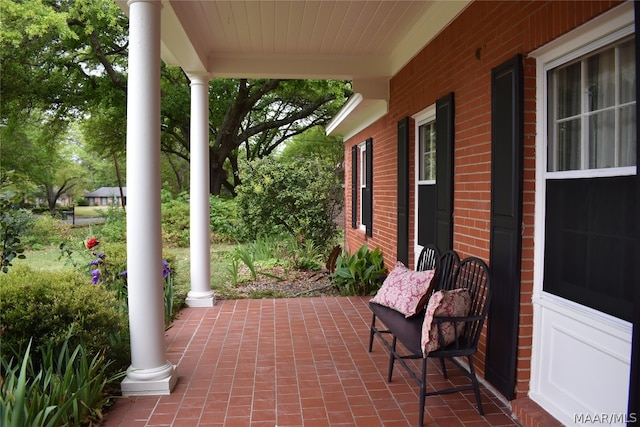 view of patio