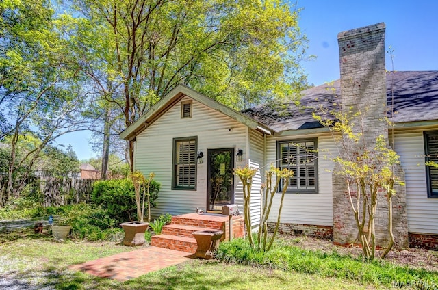 view of bungalow