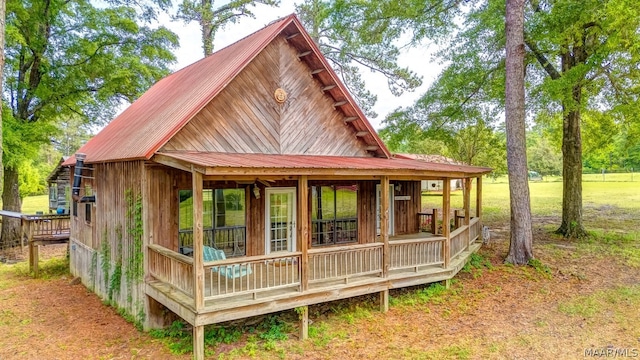 view of rear view of house