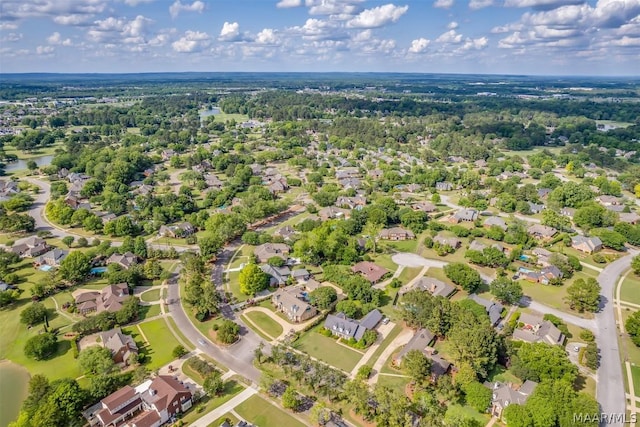 birds eye view of property featuring a residential view