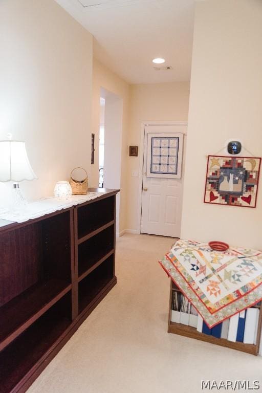 bedroom featuring carpet floors