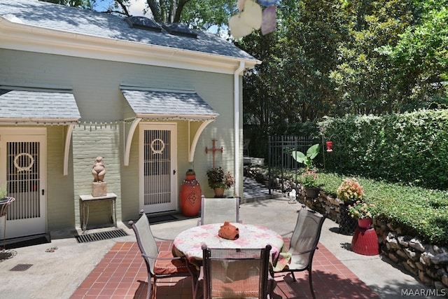 view of patio / terrace