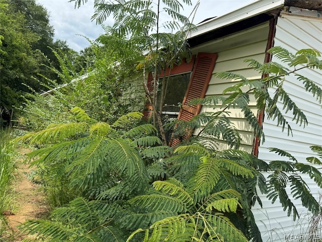 view of home's exterior