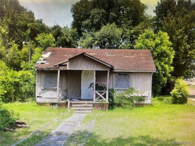 view of bungalow-style house