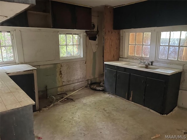 kitchen featuring sink