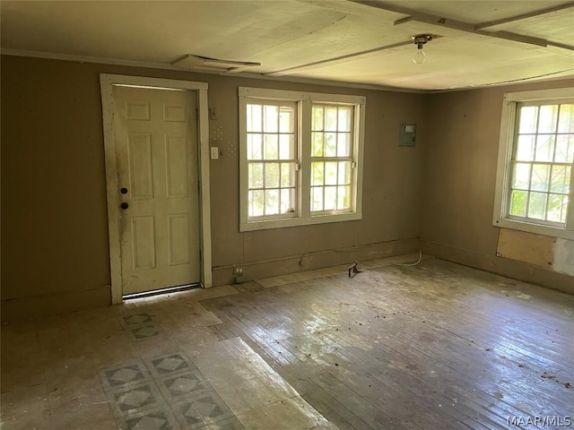 interior space featuring hardwood / wood-style floors