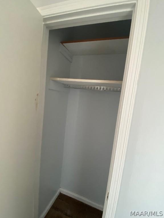 view of closet