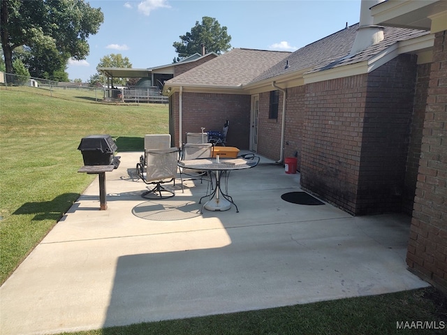 view of patio / terrace