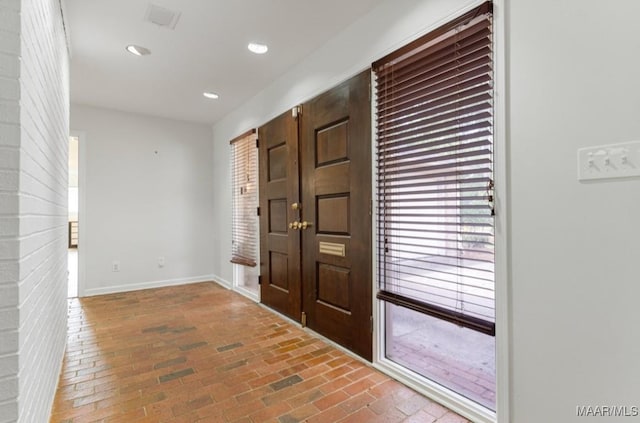 view of entrance foyer