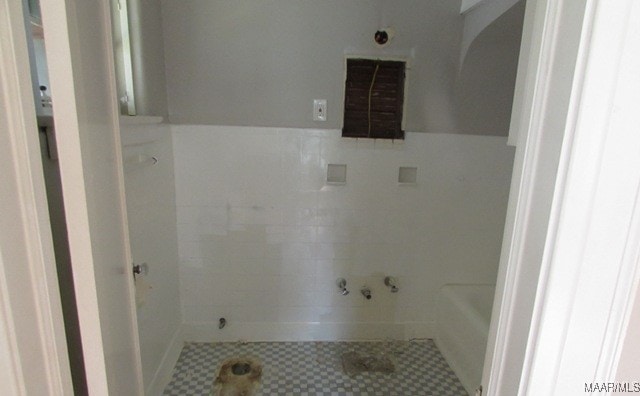 bathroom featuring tile patterned floors