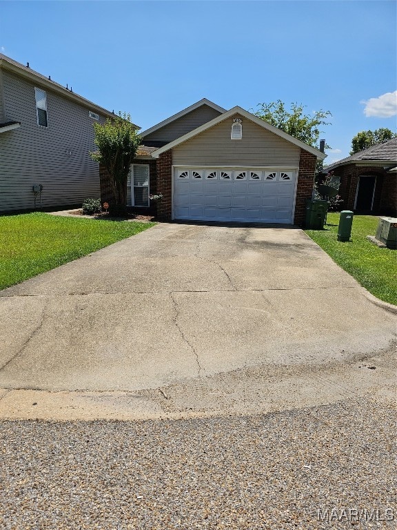 ranch-style house with a garage