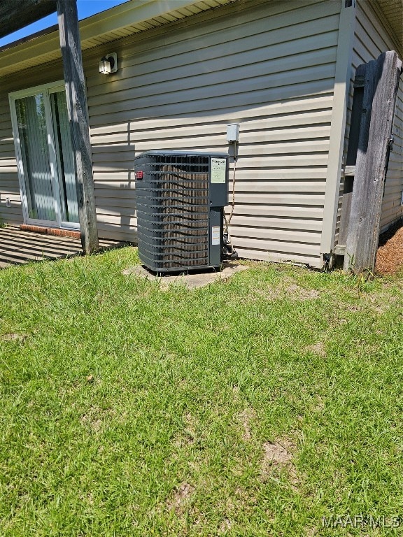 exterior space with central AC unit