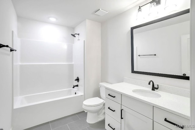 1415 Barret Park Way, Montgomery, AL 36117 - full bath with vanity, tile patterned floors, and shower / washtub combination