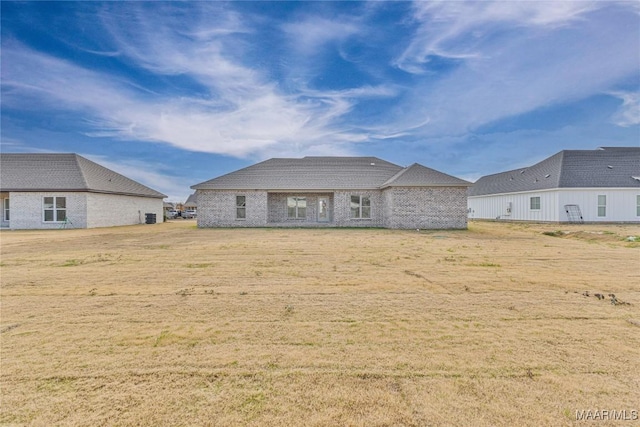 view of rear view of house