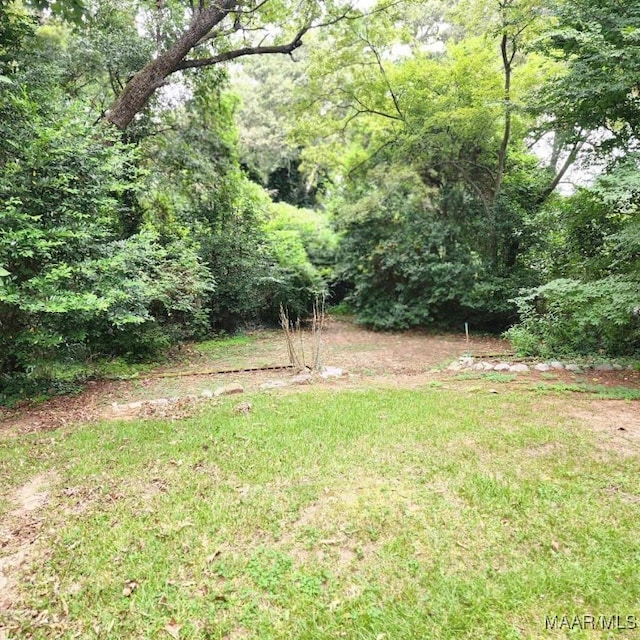 1949 Johnson St, Montgomery, AL 36110 - view of yard featuring a forest view