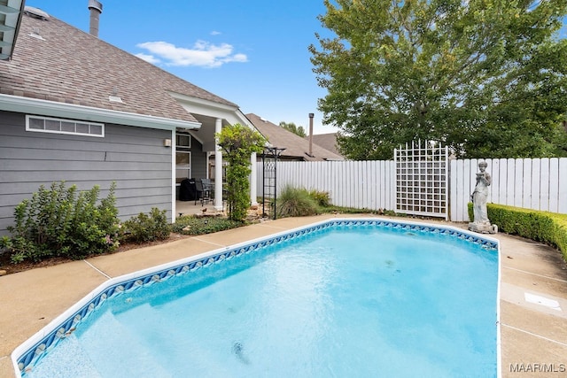 view of swimming pool