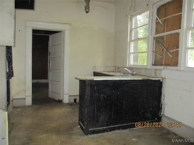 kitchen with sink