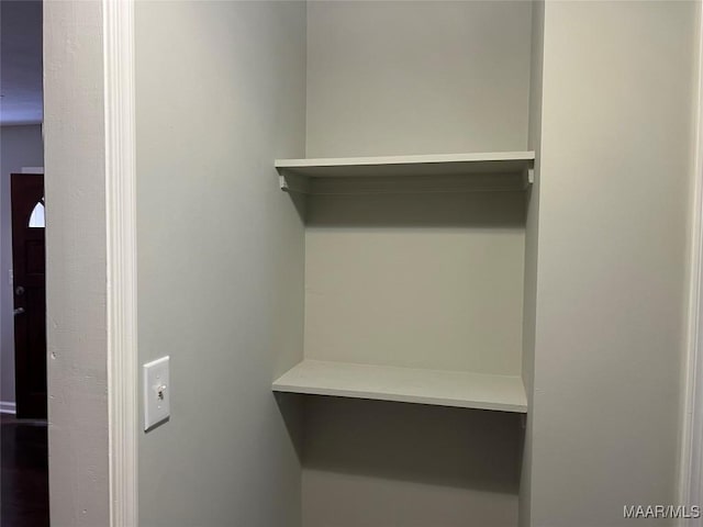 view of closet