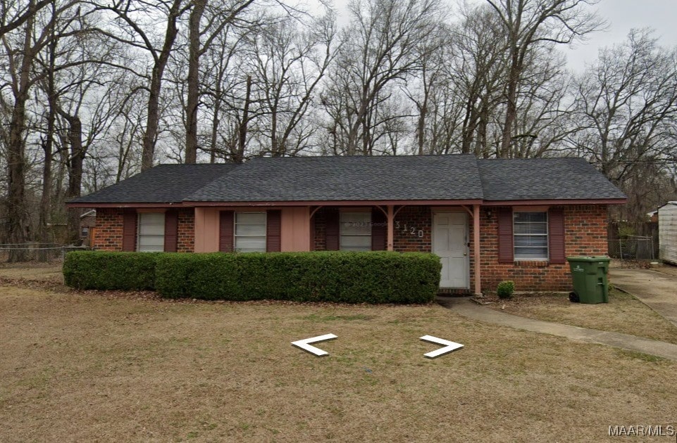 3120 Capwood Curv, Montgomery, AL 36116 - single story home with brick siding and a shingled roof