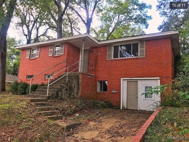 view of rear view of house