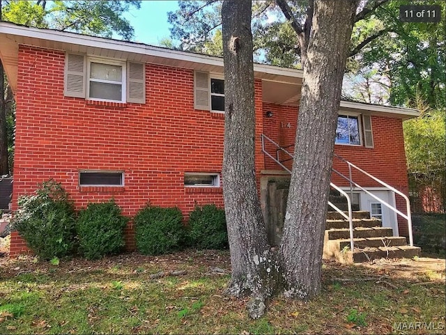 view of rear view of house