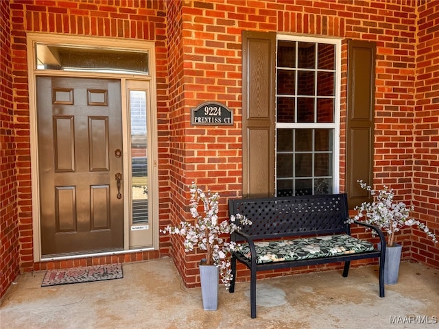 view of property entrance