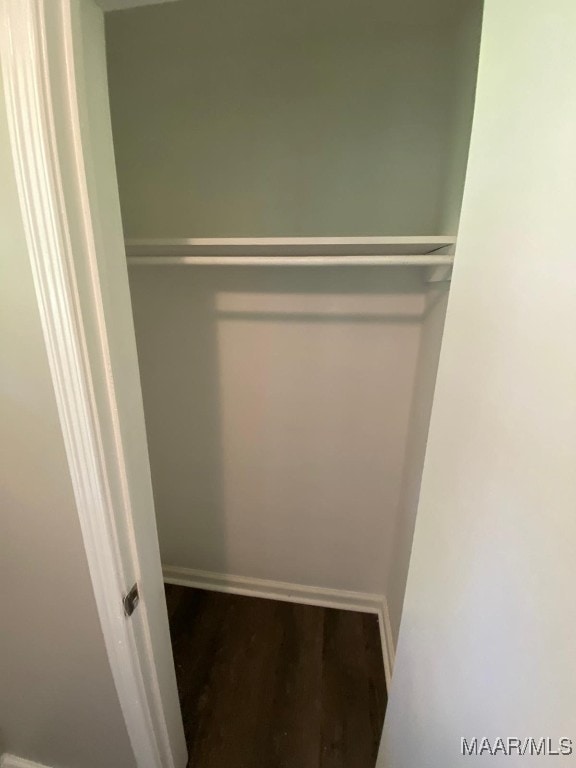 view of closet