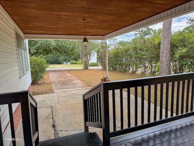 view of patio