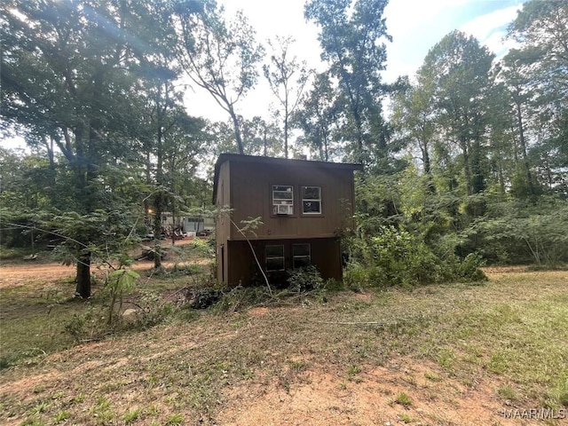 view of rear view of property