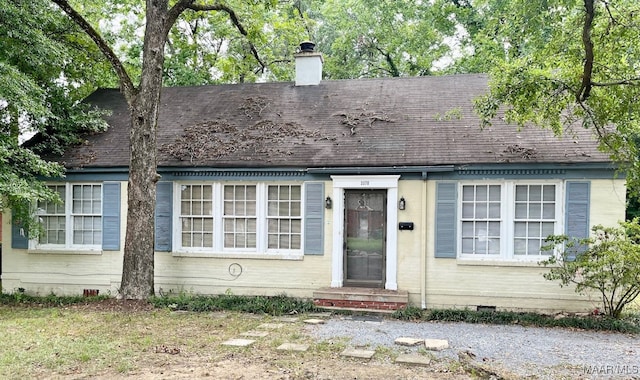 view of cape cod house