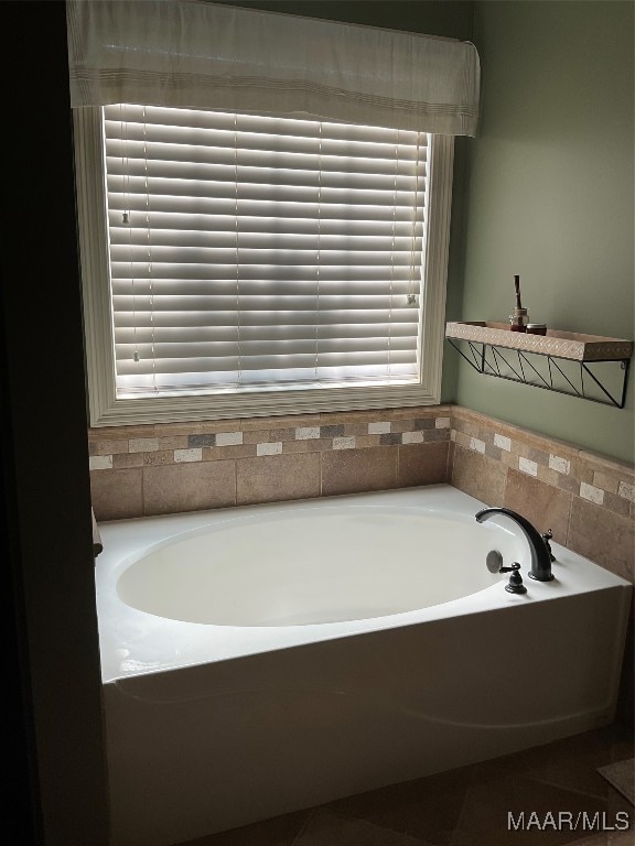 bathroom featuring a bathtub