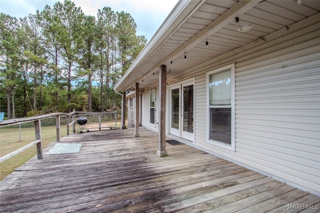 view of deck