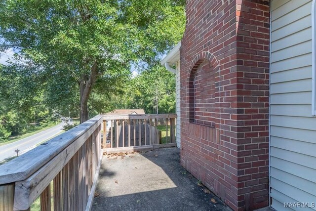 view of patio / terrace featuring a deck