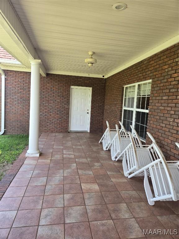 1715 County Road 2203rd Rd, Goshen, AL 36035 - view of patio / terrace