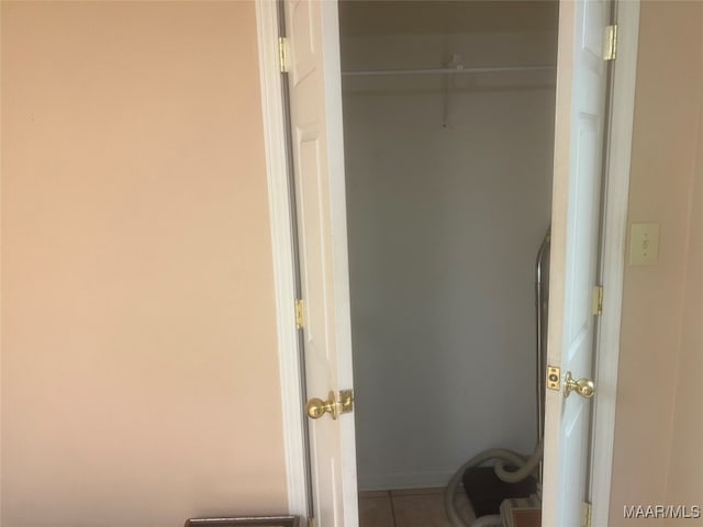 view of closet