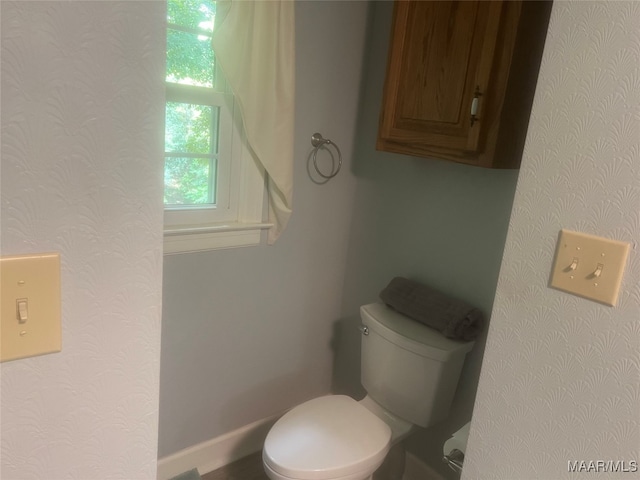 bathroom with toilet