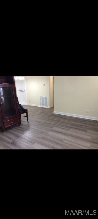 interior space featuring light hardwood / wood-style floors