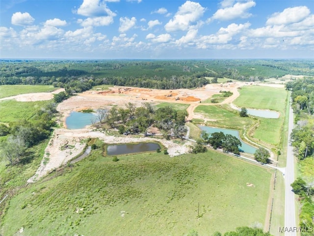 601 N Pickett St, Autaugaville, AL 36003 - birds eye view of property featuring a water view