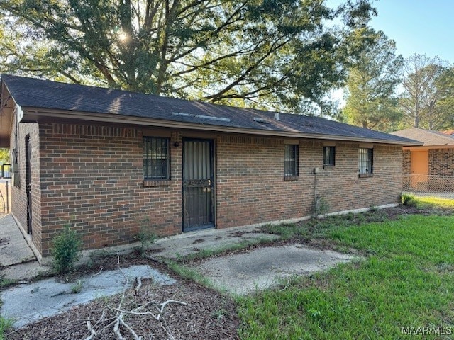 view of rear view of property