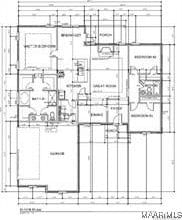 1528 White Cloud Dr, Deatsville, AL 36022 - view of layout