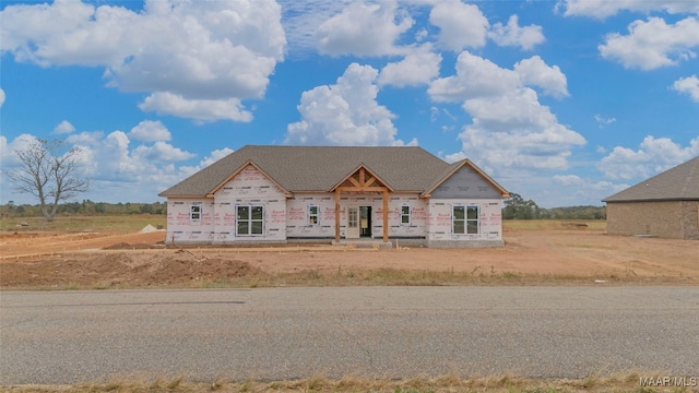 view of property in mid-construction