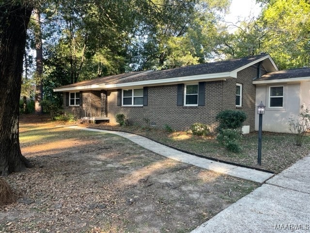 view of ranch-style house