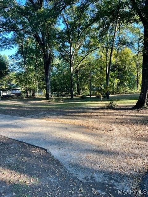 view of road