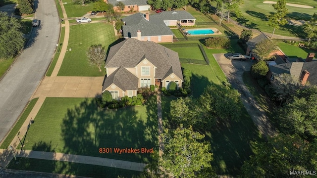 8301 Wynlakes Blvd, Montgomery, AL 36117 - drone / aerial view