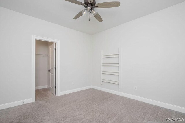 78 Hillston Dr, Wetumpka, AL 36093 - carpeted empty room featuring a ceiling fan and baseboards