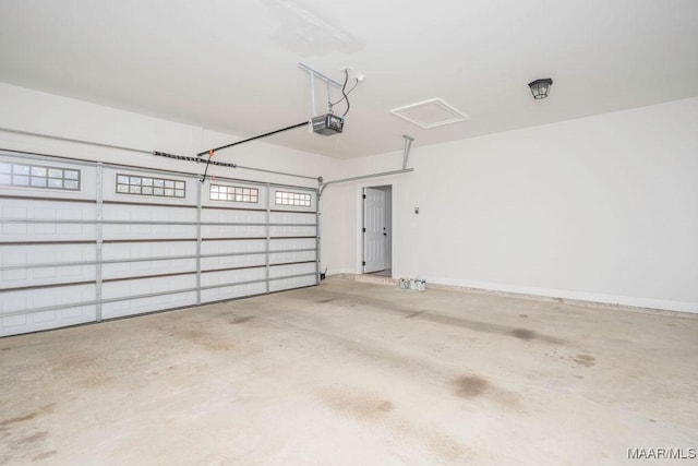 78 Hillston Dr, Wetumpka, AL 36093 - garage with a garage door opener