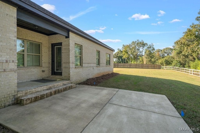 78 Hillston Dr, Wetumpka, AL 36093 - view of yard featuring a patio area