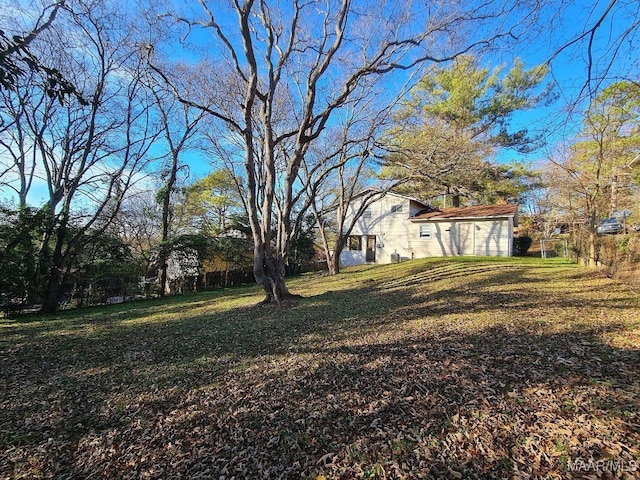 view of yard