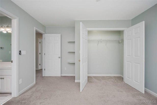 view of closet