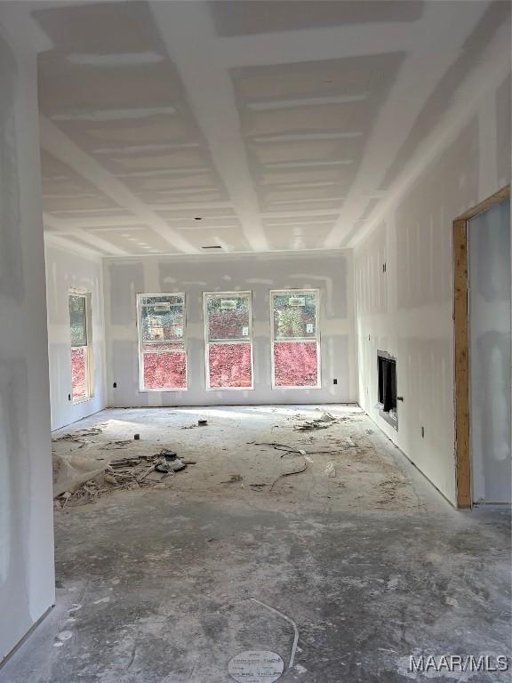 view of unfurnished living room